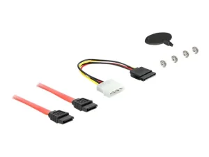 DELOCK WR SATA 5.25>1x2.5,1x3.5+2USB3.0P
