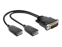 DELOCK Adapterkabel DMS-59 Stecker > 2x