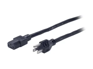 APC Stromkabel C13 to 5-15P - 2.4m 120V