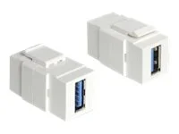 DELOCK Keystone USB3.0 A Bu>USB3.0 A Bu