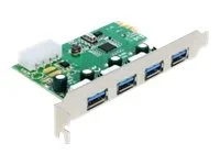 IO Delock PCIe 4x USB 3.0