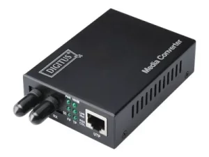 DIGITUS Fast Ethernet Medienkonverter ST