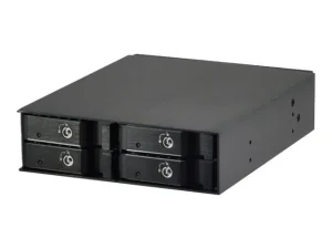 Wechselrahmen 4-in-1 SATA/SAS Lock black
