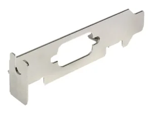DELOCK Slotblech Low Profile mit SUB-D 9