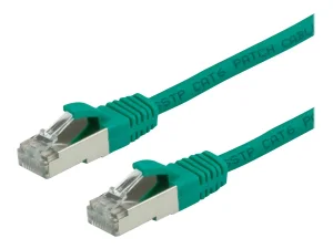 VALUE Patchkabel Kat.6 LSOH grün 1m