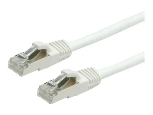 VALUE Patchkabel Kat.6 Class E weiss 3m