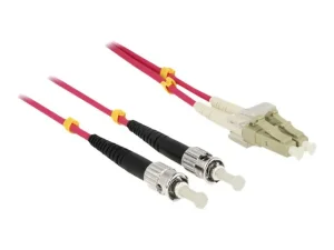 DELOCK Kabel LWL LC/ST 50/125u 10m OM4