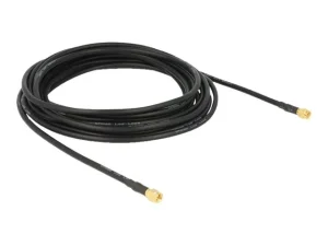 DELOCK HF SMA Stecker 5m LMR195 low loss