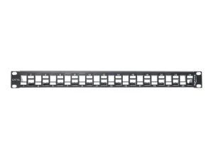 DELOCK Keystone 19 Pp 24Port m. Schiene