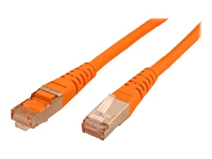 ROLINE Patchkabel Kat.6 PiMF orange 15m
