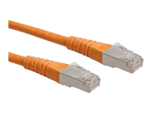 ROLINE Patchkabel Kat.6 PiMF orange 2m