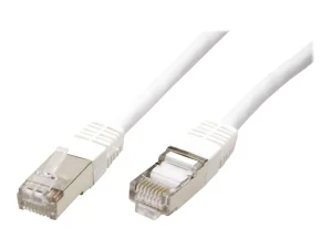 VALUE Patchkabel Kat.6 Class E weiss 3m