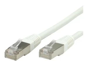 VALUE Patchkabel Kat.6 Class E weiss 5m