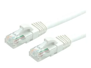 VALUE Patchkabel Kat.6 Class E weiss 7m
