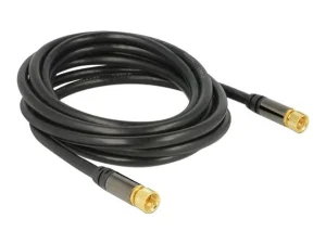 DELOCK Kabel F Stecker>Stecker RG-6/U 3m