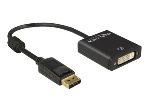 DELOCK Adapterkabel DP 1.2 Stecker sw