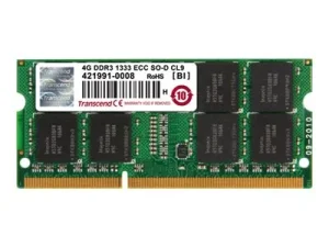 TRANSCEND 8GB DDR3L 1600MHz ECC SO-DIMM