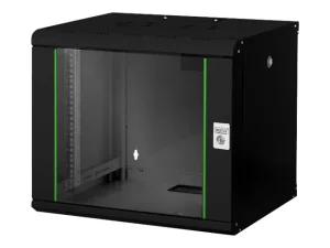 DIGITUS 48,3cm Wandschrank 9HE schwarz