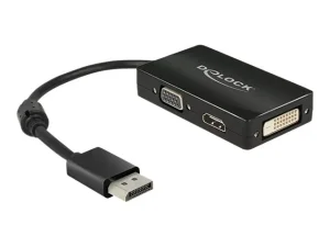 DELOCK Adapterkabel DP> 1x VGA + 1 xHDMI