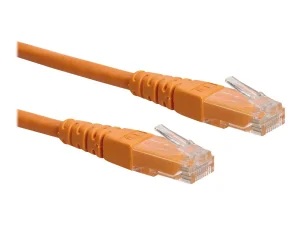 ROLINE Patchkabel Kat.6 orange 2m