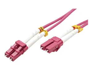 VALUE LWL-Kabel 50/125um OM4 LC/LC 1m