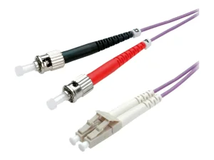 VALUE LWL-Kabel 50/125um OM4 LC/ST 10m