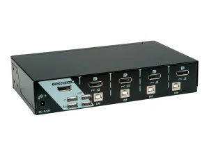 ROLINE DisplayPort USB 2.0 KVM Switch 1U
