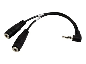ROLINE 3,5mm Adapter 4polig Mikrofon15cm