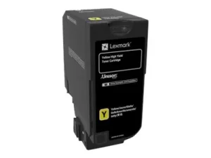 LEXMARK Toner yellow 12K CS725
