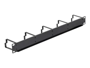 DELOCK 19Z Kabelmanagement-Panel 1HE sch