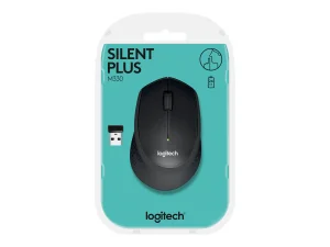 LOGI M330 Silent Plus Black - 2.4GHZ