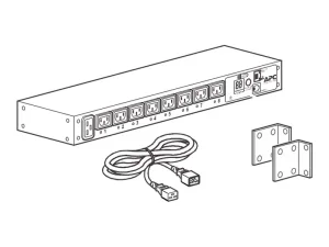 APC Rack PDU Switched 1U 16A 230V (8)C13