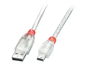 LINDY USB 2.0 Kabel A/Mini-B, 5m