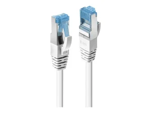 LINDY Cat.6A S/FTP PIMF LSOH, weiss, 3m