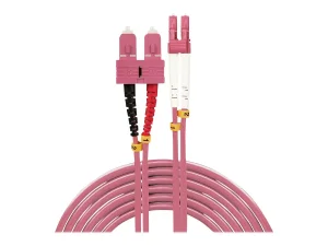 LINDY LWL-Duplexkabel LC/SC OM4 15m