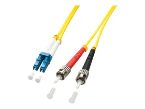 LINDY LWL-Duplexkabel LC/ST OS2 1m