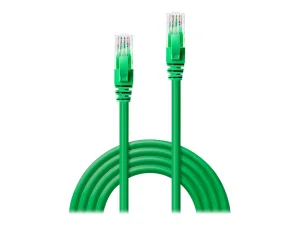 LINDY Cat.6 U/UTP Kabel, grün, 7,5m