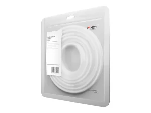 LINDY Cat.6 U/UTP Kabel, weiss, 5m