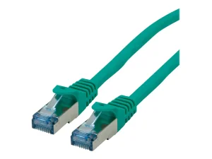 ROLINE Patchkabel Kat.6A S/FTP grün 5m
