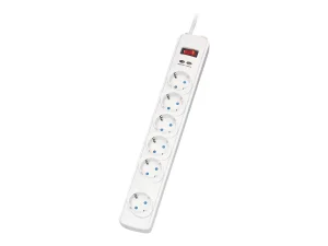 ROLINE SurgeSecure Steckdosenleiste 1,8m