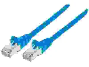 INT Netzwerkkabel Cat6A S/FTP 15m blau