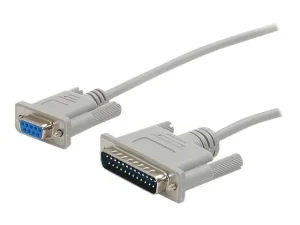 STARTECH 3m DB9 auf DB25 Nullmodemkabel