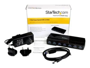 STARTECH ST7300USB3B 7 port USB 3.0 hub
