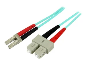 STARTECH 2m 10Gb Aqua LC/SC Duplex
