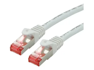 ROLINE Patchkabel Kat.6 S/FTP weiss 0,3m