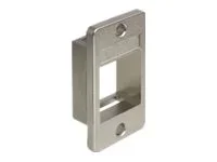 DELOCK Keystone Halterung 1 Port 4Stück