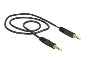 DELOCK Kabel Klinke 3 Pin 3,5mm Stecker
