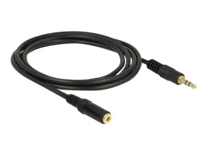 DELOCK Kabel Klinke 3 Pin Verlängerung