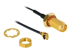 DELOCK HF SMA zum Einbau > MHF/U.FL-LP