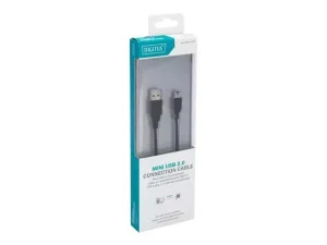 DIGITUS USB 2.0 Anschlusskabel Typ A - m